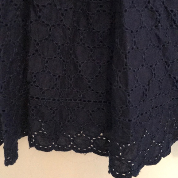 Navy eyelet dress - Picture 6 of 6